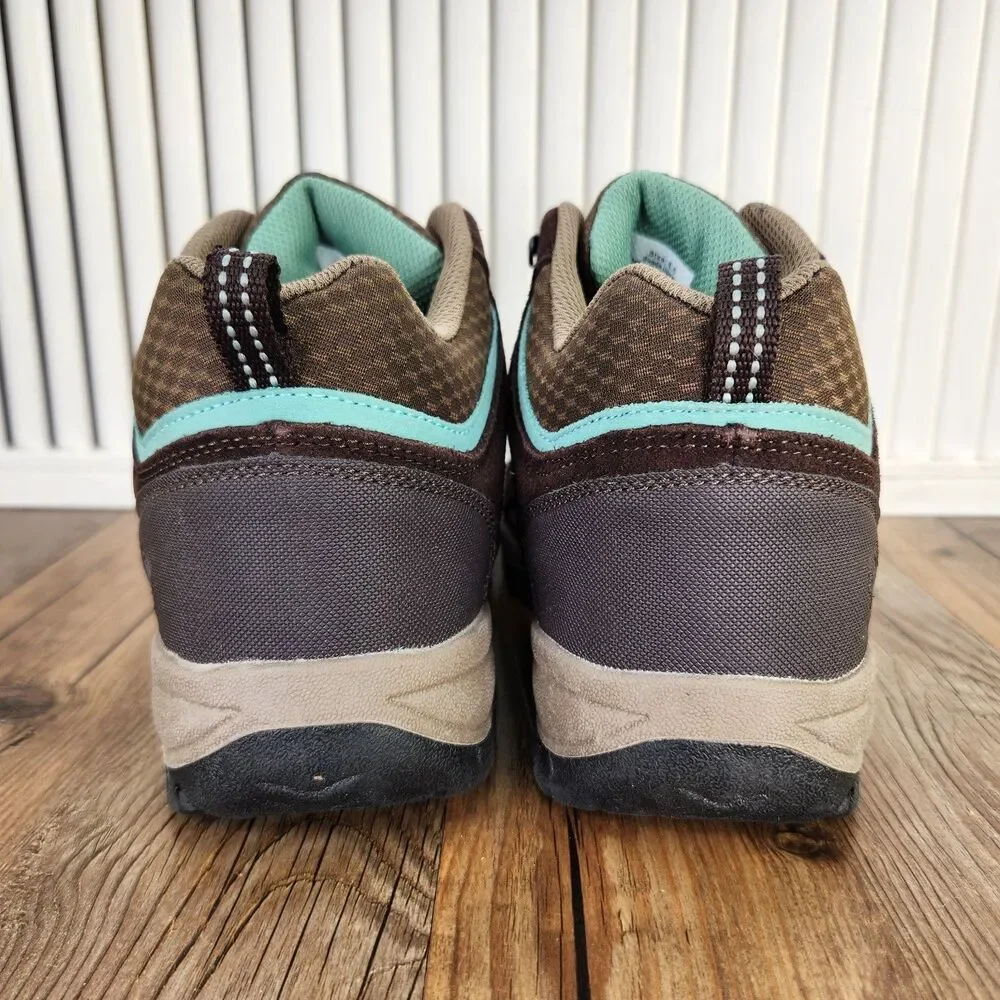 Northside Pioneer WP Trail Boots Womens Sz 8.5 Brown Suede Waterproof Hiking Mid